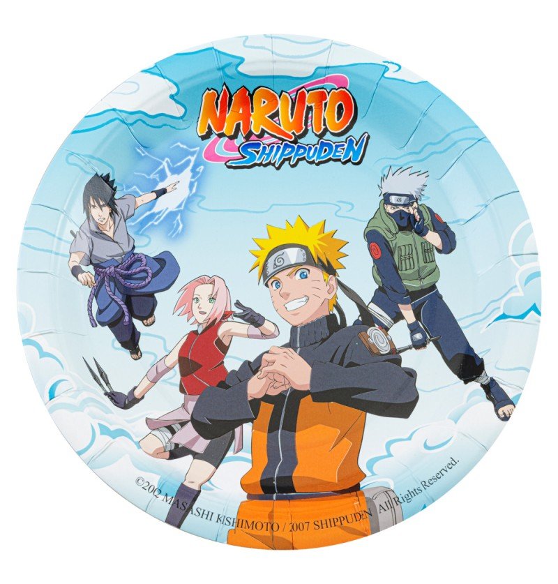 Naruto Papier Teller 33cm - Teller