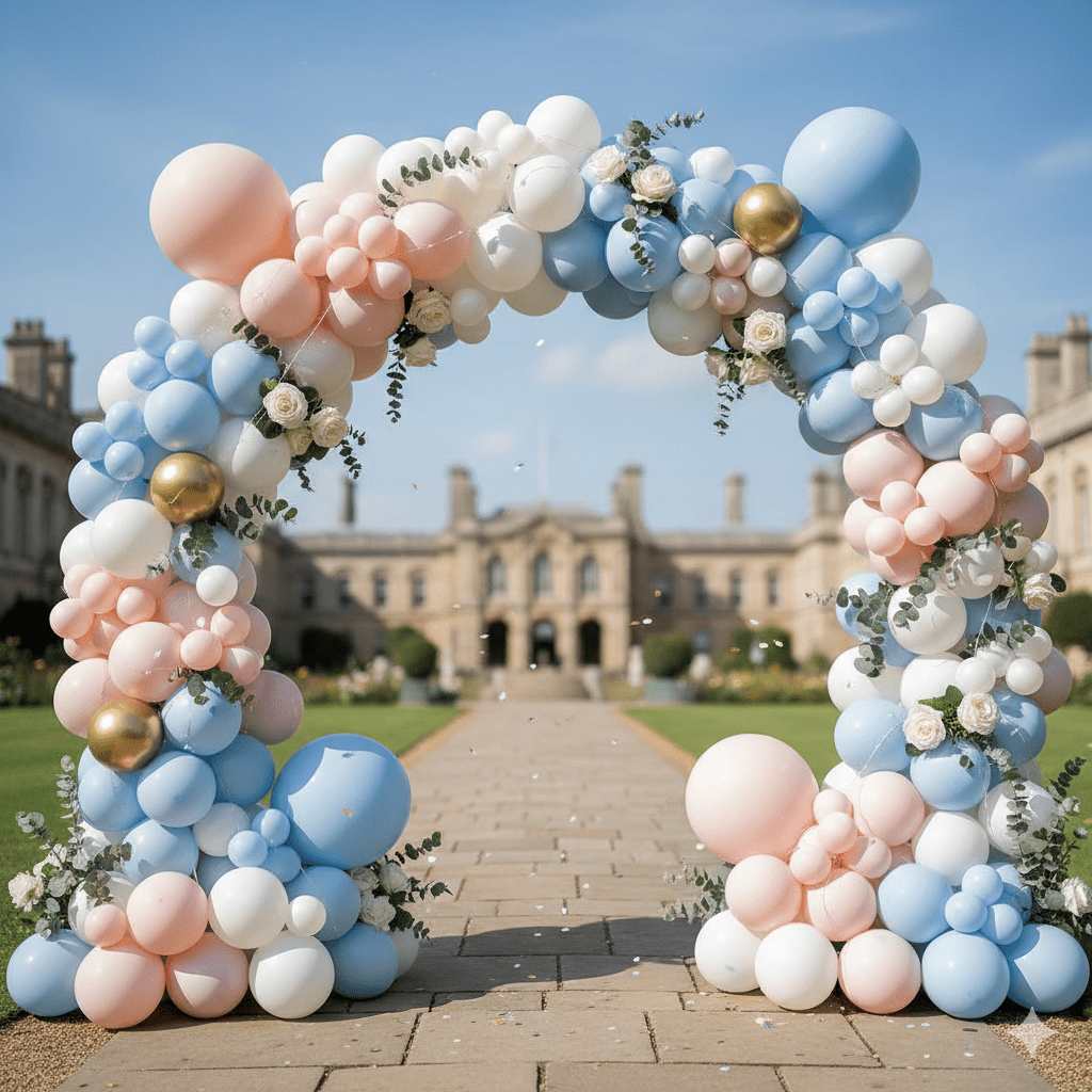 Der beste Weg, eine Ballon Girlande selber zu machen - Ballonking.ch