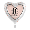 Ballon joyeux anniversaire (rempli d'hélium) 