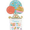 Ballon Joyeux Anniversaire XL Cake (rempli d'hélium) 