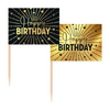 Happy Birthday Fahnen Sticks