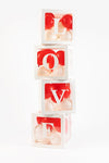 Baby shower banner garland pink 
