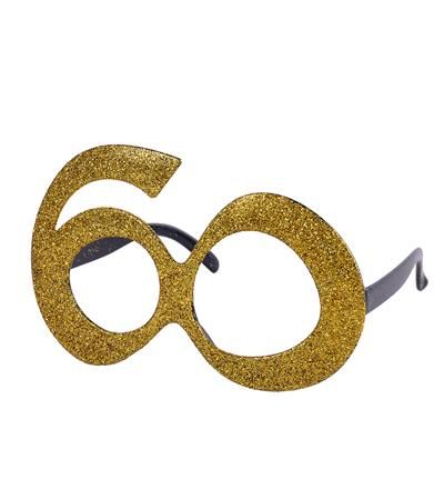 60 Jahre Brille - gold - Bucket Hat