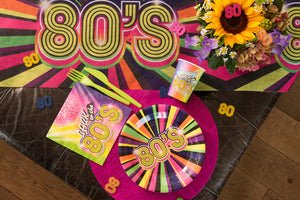 Back to the 80's - Party Papier Becher - Becher