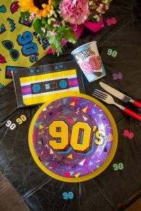 Back to the 90's - Party Papier Becher - Becher