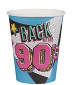 Back to the 90's - Party Papier Becher - Becher