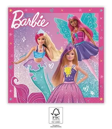 Barbie Papier Servietten - Servietten