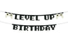 Happy Birthday banner garland color mix 