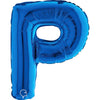 Buchstaben Ballon blau P