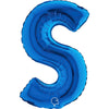 Buchstaben Ballon blau S