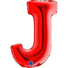 lettre ballon or J 