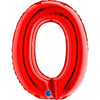 Buchstaben Ballon rot O