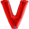 Buchstaben Ballon rot V