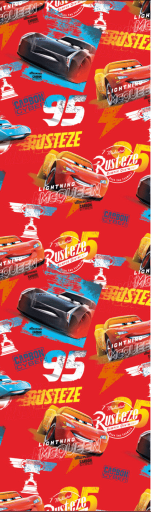 Cars Geschenkpapier 2m x 70cm (1 Rolle) - Geschenkpapier