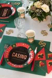 Casino Karten - Party Papier Servietten - Servietten