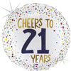 Cheers to 65 Years Ballon (filled with helium) 
