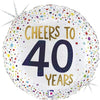 Cheers to 65 Years Ballon (filled with helium) 