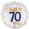 Cheers to 65 Years Ballon (filled with helium) 