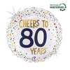 Cheers to 65 Years Ballon (filled with helium) 