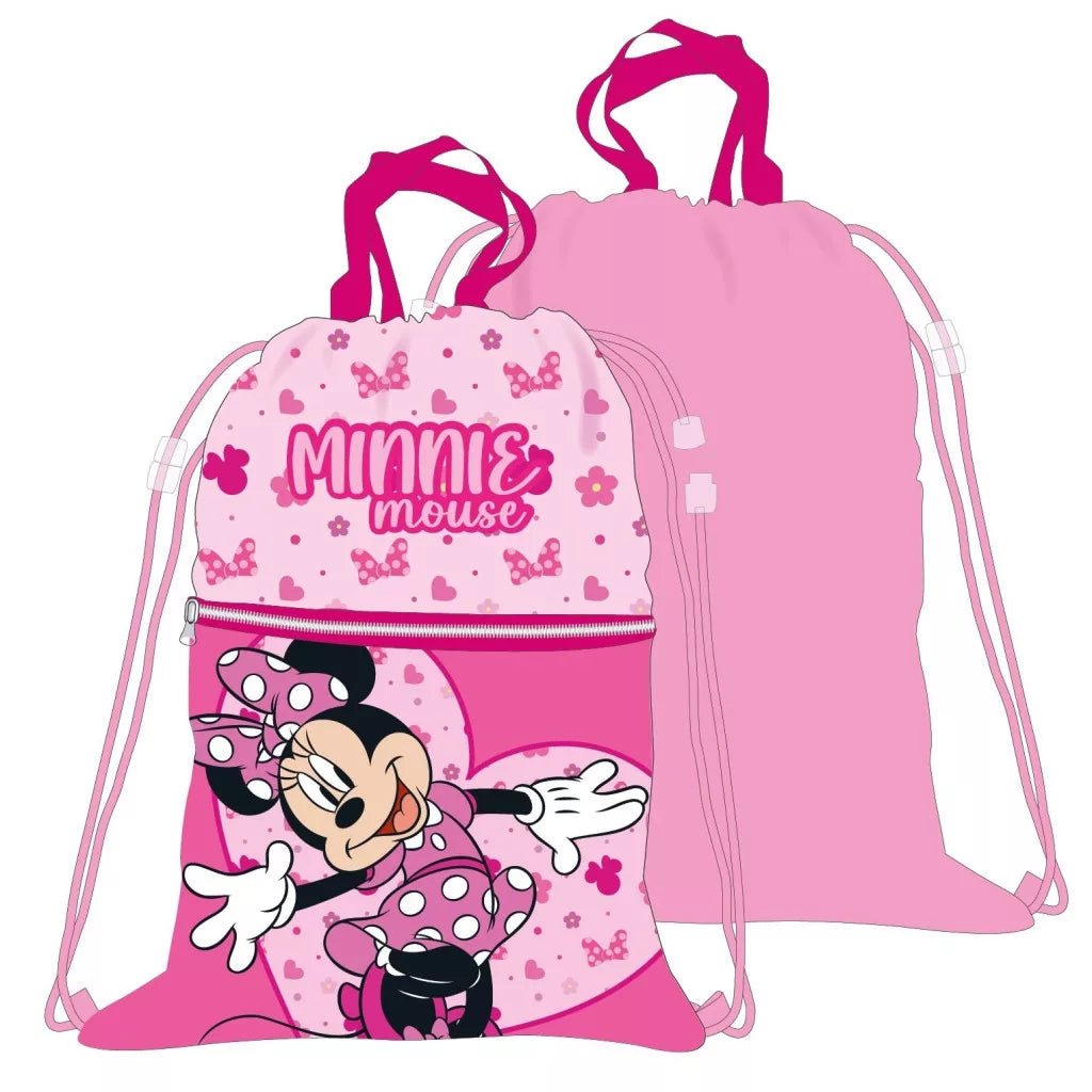 Deluxe Turntasche - Gym Bag - Minnie Mouse - Turntasche
