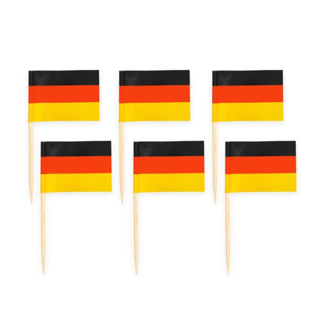 Deutschland Mini Fahnen Sticks - Flaggen Sticks