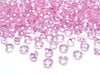 Artificial confetti hearts pink 
