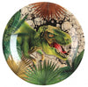 Assiettes en papier pour fête de dinosaures