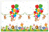 Dschungel Ballons Tischdecke (Plastik)