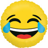 Emoji kiss balloon (filled with helium) 