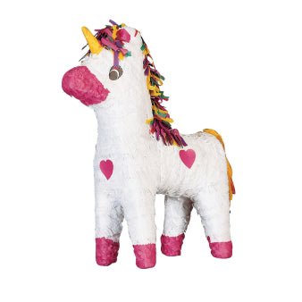 Farbiges Einhorn Pinata - Pinatas