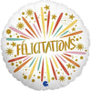 Ballon de remise de diplôme Emoji XXL (rempli d'hélium)