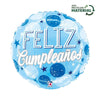 Feliz Cumpleano's balloon (filled with helium) 