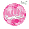 Feliz Cumpleano's balloon (filled with helium) 