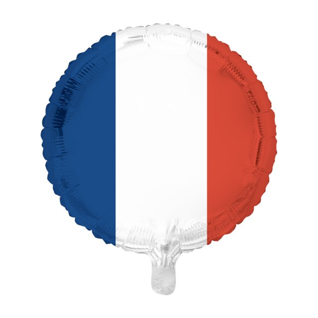 Frankreich Fahne Ballon (mit Helium gefüllt) - Rund Ballon helium