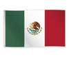 Grosse Fahne aus Stoff Mexico