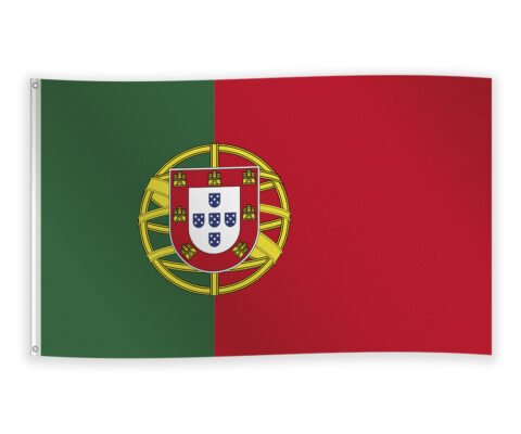 Grosse Fahne aus Stoff Portugal - Fahnen