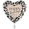 Tick ​​Tock it's Prosecco o'clock Happy Birthday Balloon (filled with helium) 