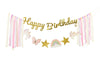 Happy Birthday Banner Einhörner Unicorn