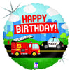 XL fire engine balloon (filled with helium) 