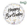 Happy Birthday Party Balloon (filled with helium) 