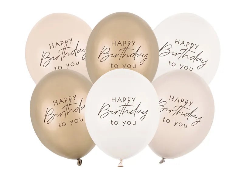 Happy Birthday to you Ballon - Latex bedruckt