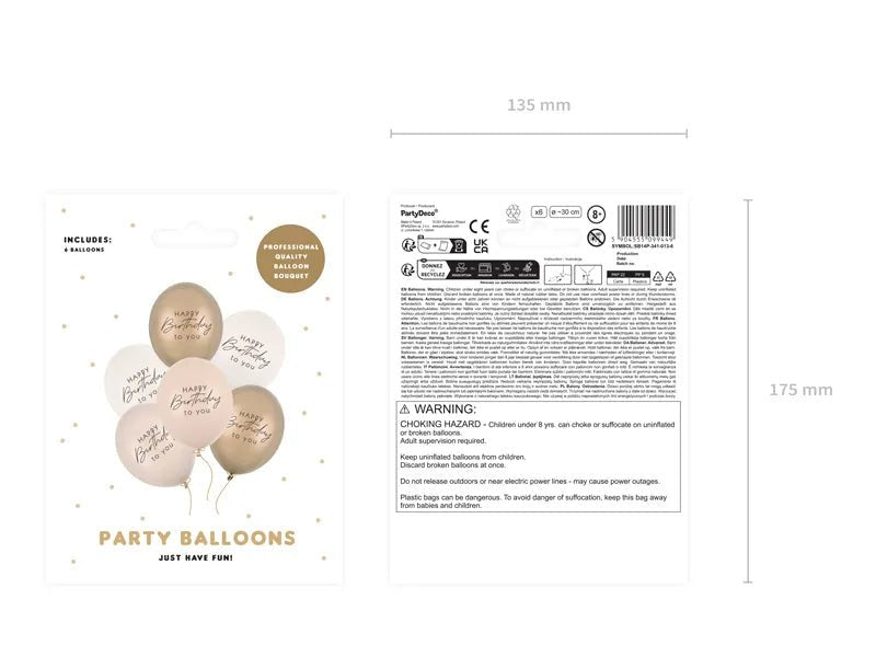 Happy Birthday to you Ballon - Latex bedruckt