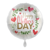 Happy Mother's Day Ballon (mit Helium gefüllt)