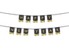 Happy Birthday XL Balloon Banner silver 