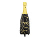 Champagne glass cheers gold balloon (filled with helium) 