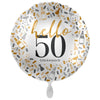 Ballon joyeux anniversaire (rempli d'hélium) 