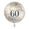 Ballon joyeux anniversaire (rempli d'hélium) 