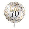 Ballon joyeux anniversaire (rempli d'hélium) 