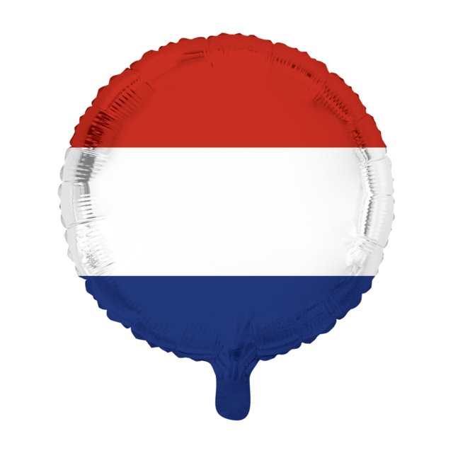 Holland Fahne Ballon (mit Helium gefüllt) - Rund Ballon helium