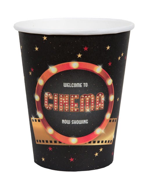 Hollywood Cinema Party - Papier Becher - Becher